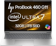 HP ProBook 460 G11 Business Laptop 16” FHD+ Display, Intel Core Ultra 7 155U (Beats i7-1355U), 32GB 