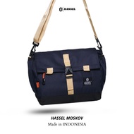 HASSEL MOSKOV Medium Size Casual Sling Bag 2 Way Can Be Used as a Tote Bag 8L Capacity