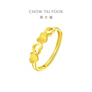 Chow Tai Fook 999.9 Pure Gold Ring - Hearts F234690