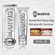【COD】Marvis Whitening Mint Toothpaste – 85ml/Marvis Toothpaste From Italy Classic Strong强效美白薄荷牙膏