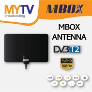 MBOX Digital Antenna | MyTV Broadcasting MyFreeView Indoor Antena MyTv Full Set DTTV DVBT2 Tv Antenn