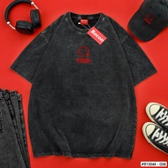 (ส่งจากไทย🇹🇭) เสื้อฟอกวินเทจลายปัก Oversize | NIRVANA