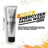 Sabun Men MS Glow / Facial Wash MS Glow for Men 100% Original BPOM / Sabun wajah ms glow men / ms glo man -Warung ALi