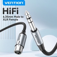 Vention 6.35mm TRS to XLR Cable (XLR to TRS Cable) Male to Female Balanced Interconnect Cable