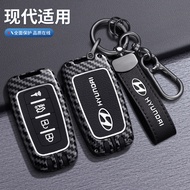 Suitable for Hyundai Sonata 8 Key Case ix35 Langdong Kia K2 Car Key Zinc Alloy Protective Case DAZP