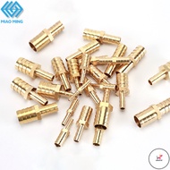 WOW 6-4mm TO 20-10mm 2 Way Brass Straight Hose Barb Connector Brass Barbed Pipe Fitting Equal Barb R