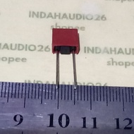 MERAH T6.3A 250v fuse red box fuse 6.3A 250v fuse foot distance 5mm 6.3 ampere T6.3A 250v red 6a mor
