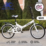 ACTIVEONE 20 Inch Folding Bike Foldable Bicycle Cycling Mountain Bike Off-road City Bicycle Road Bike Adult Children Bicycle - Fulfilled by ACTIVEONE