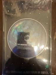 2012 Bigbang Alive Tour G-Dragon Top Concert DVD 連寫真集 (韓國版）