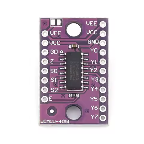 10/5/1Pcs Stlxy CD4051 single 8-channel digitally controlled electronic switch Multiplexers 74HC4051