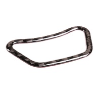 New Soft Carbon Fiber Interior Center Control Menu Button Frame Cover Trim For 5 Series E60/E61 2004