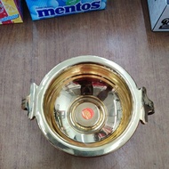 BRASS URULI/FLOATING FLOWERS POT