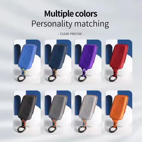 Alcantara Suede Car Remote Smart Key Case Cover Shell For Avatr Avita 11 12 Protector Keyless Keycha