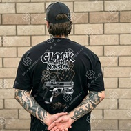 Gen5 G17 G19 Gun Army Fans Tactical Athletic T-shirt Men's 100% Premium Cotton Round Neck Short Slee