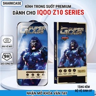 IQOO Z10 Turbo Pro, Z10 Turbo, Z10X premium full screen tempered glass phone screen protector