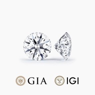 Lab Grown Diamond On Stock CVD HPHT Lab Grown Diamond Round Brilliant Cut Emerald Cut Pear Cut IGI C
