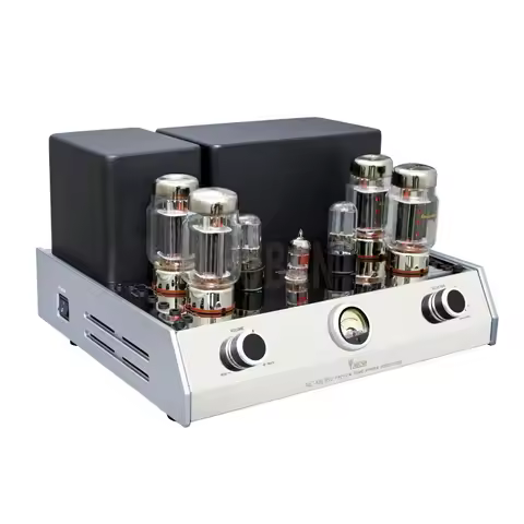 YAQIN's new MC-88Cpro tube amplifier, RCA XLR black vinyl input, high power 35W*2, KT-88×4, 12AX7B×1