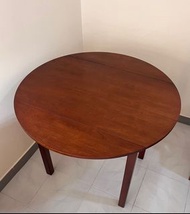 直徑90厘米 實木圓形餐桌