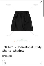 Goopimade OH-P 3D-ReModel 工裝短褲 Shadow