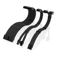 EZDIY-FAB PSU Cable Extension Kit,16AWG Sleeved Cable Custom Mod for Nvidia 30' Series FE GPU Build,