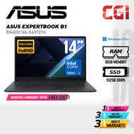 Asus 14" ExpertBook B1403CVA Laptop Intel Core 5 120U 16GB 512GB FHD Win11Pro 3Y Onsite with Office 