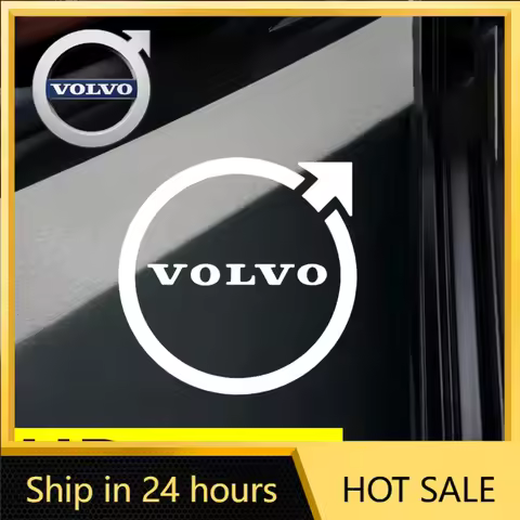 2026 New For Volvo Emblems 2pcs HD For Volvo Rdesign XC40 XC90 XC60 S90 S60 S80 V40 V90 V60 Accesori