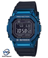 Casio G-SHOCK GMW-B5000G-2D Bluetooth Solar Blue Tone 200M Men's Watch