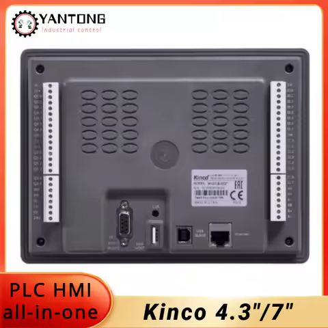 Kinco 7"HMI PLC All in One MK043E-20DT MK070E-33DT Touch Screen Programmable Controller Integrated P