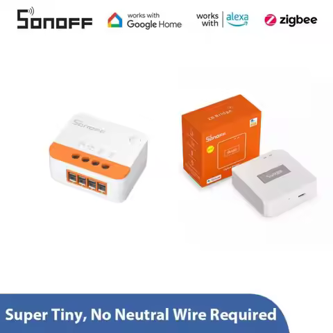 SONOFF ZBMINIL2/ZB Bridge-P/ZBMINI No Neutral Wire Required Smart Home Zigbee Wireless EWeLink APP/V