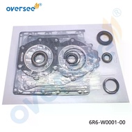 6R6-W0001-00 Powerhead Gasket Kit For Yamaha 40hp 2Cyl Outboard Engine 6R6-W0001-00-00