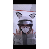 kuping kucing buat helm Sepasang Telinga Kucing Helm Kuping Kucing Helm Kuping kucing helm neko / ku