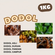 Dodol Asli / Dodol Durian / Dodol Pandan / Dodol Campur 1KG