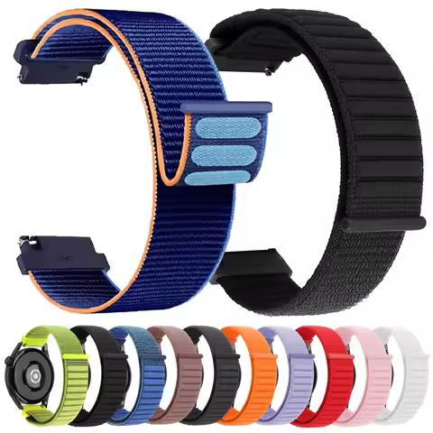 For SUUNTO RACE 2 Bands RACE S/RUN/VERTICAL/3 5 9 PEAK PRO Nylon Loop Strap for COROS PACE 3 2 APEX 