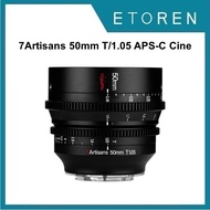 7Artisans 50mm T/1.05 APS-C Cine Lens