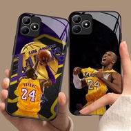 DK-73 Lakers Basketball HD Glass Casing hp Realme 7i C67 C31 C55 C53 C33 C35 C17 GT 6 Narzo N53 50A 