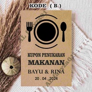 FOOD COUPON | CONSUMPTION COUPON | FOOD VOUCHER | CONSUMPTION VOUCHER | FOOD EXCHANGE CARD CONTENTS 