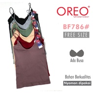 OREO BF786 Women's Elastic Tank Top Bra Cup