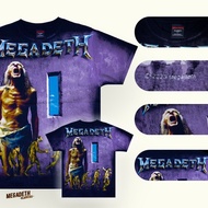 BLAXROXX® | Megadeth® | [MGD027-1] | เสื้อวง OVP สีจม | สกรีนลายคมชัด ไม่หลุดลอก |  Cotton100%