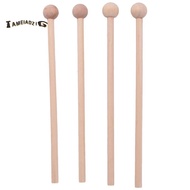 2 Pair Wood Mallets Percussion Sticks for Energy Chime, Xylophone, Wood Block, Glockenspiel and Bells