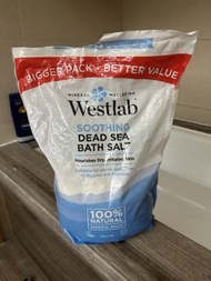 Westlab Dead Sea and Epsom bath salt
