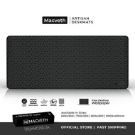 Macveth Artisan Deskmat | HEXA BNW Artisan Mousepad | Extended Large Gaming Mouse pad