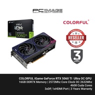 COLORFUL iGame GeForce RTX 5060 Ti Ultra DUO OC 16GB-V Graphics Card 3YW