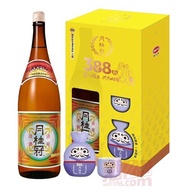 月桂冠388th周年紀念酒匠壺杯組清酒【禮盒】 1800ml