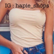 Nude tube top nude long tube top long tube top basic tube top plain tube top tube top/