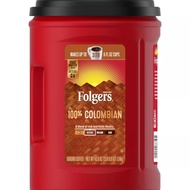 Folgers 100% Colombian  Black Silk  Custom Roast Ground Classic Decaf   Coffee