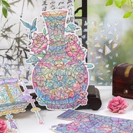 Paper Traces Historical Traces Series Puzzle Stickers Immersive Handmade diy Miniature Scene Materia