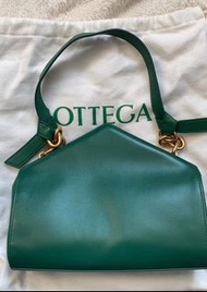 BV Bottega Veneta Hobo Tip Top Green Shoulder Bag A Triangle Leather Hand Bag