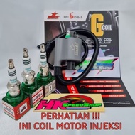 G SUPER COIL COIL INJECTION MOTOR / INJECTION BRT UNIVERSAL FREE BRT SUPER IRIDIUM SPARK PLUG (READY