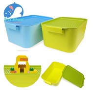 Base Plate Plastic Storage Blocks Box Used to Store LEGO Bricks with 20*28 Dots Cover