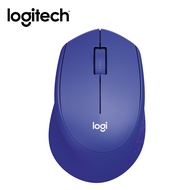 logitech羅技M331無線靜音滑鼠/ 藍